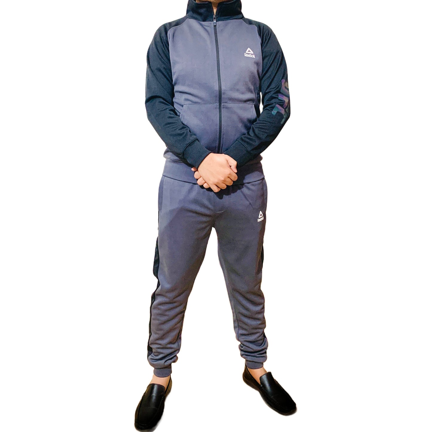 Imported Rbk Premium Panel Tracksuit - Scuba Fabric