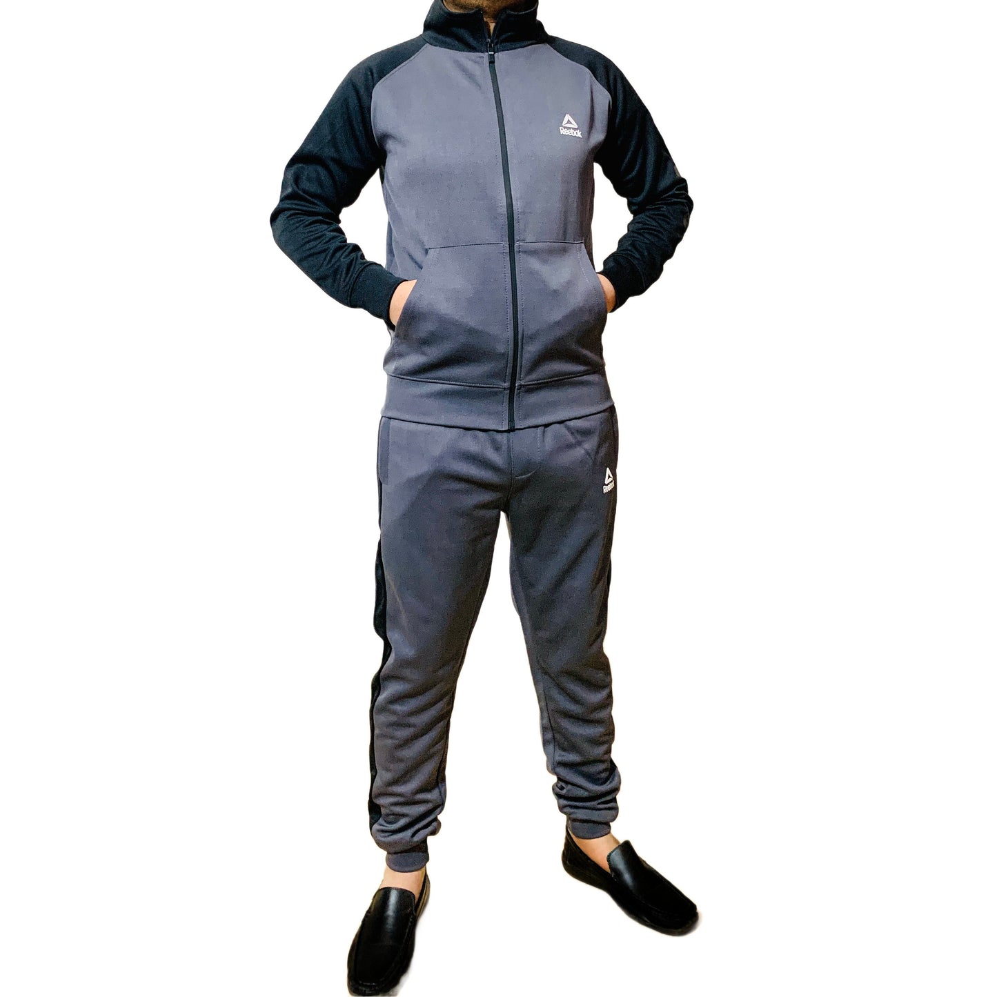 Imported Rbk Premium Panel Tracksuit - Scuba Fabric