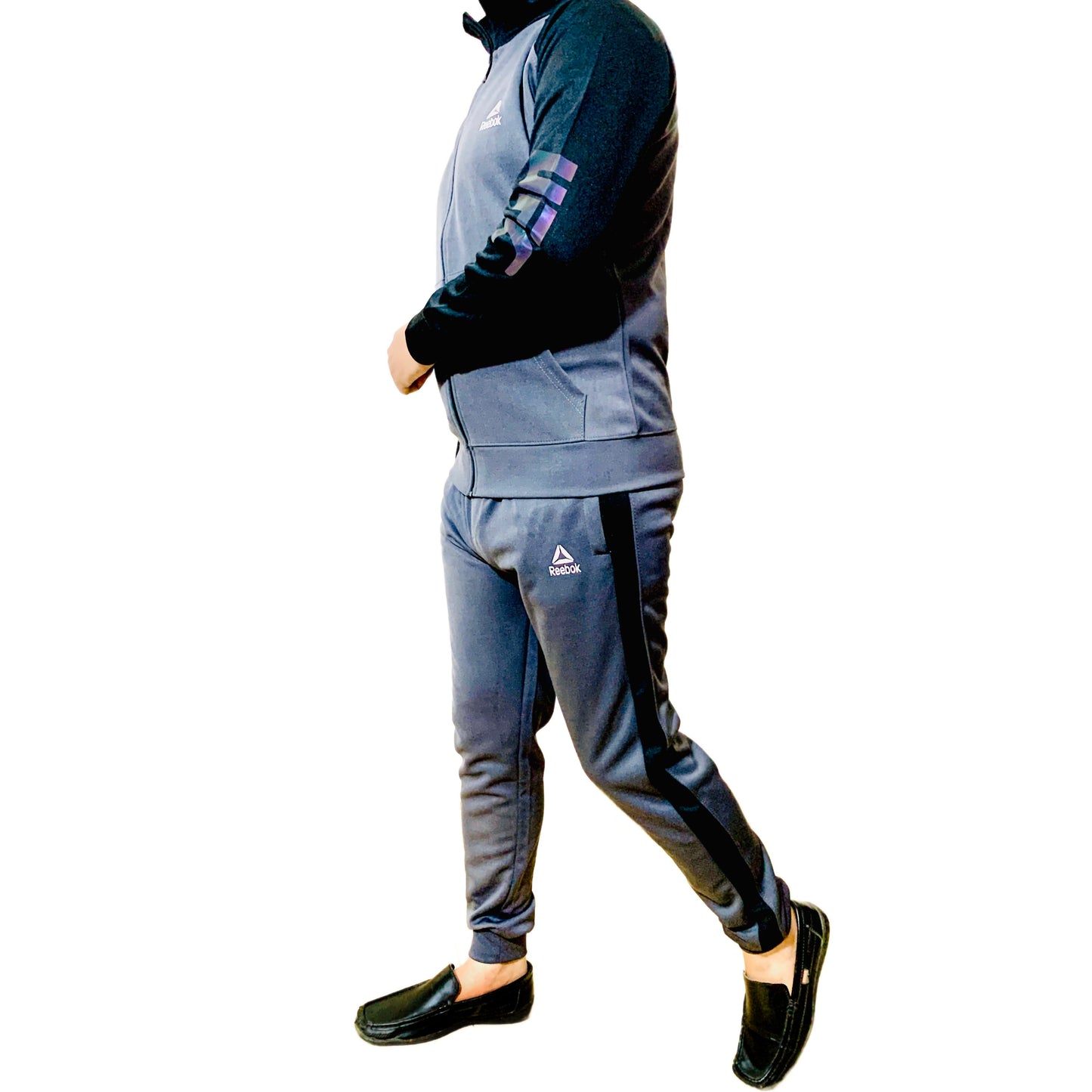 Imported Rbk Premium Panel Tracksuit - Scuba Fabric