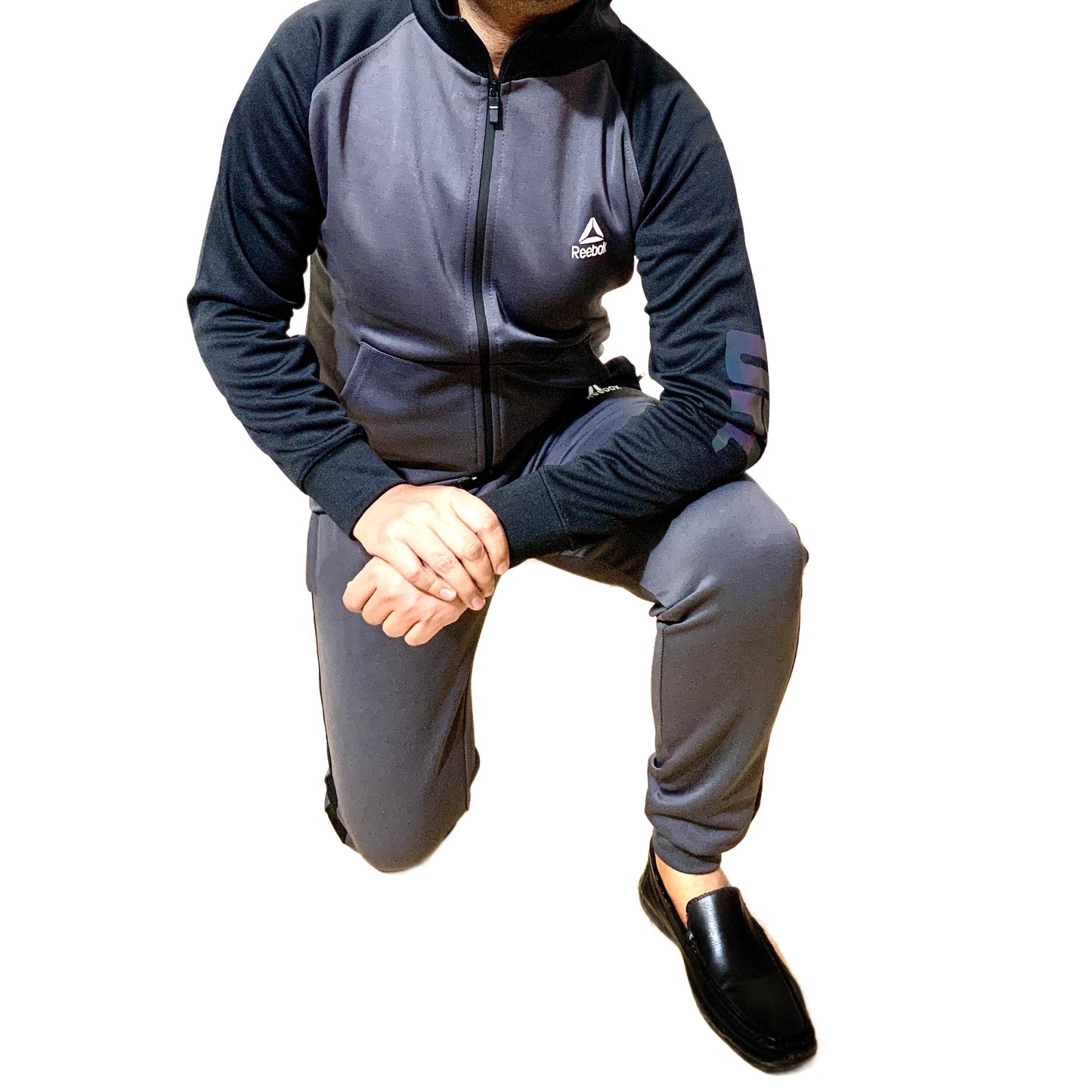 Imported Rbk Premium Panel Tracksuit - Scuba Fabric