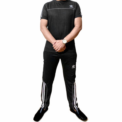 Adi Charcoal Tracksuit - Terry Jersey (Summers)