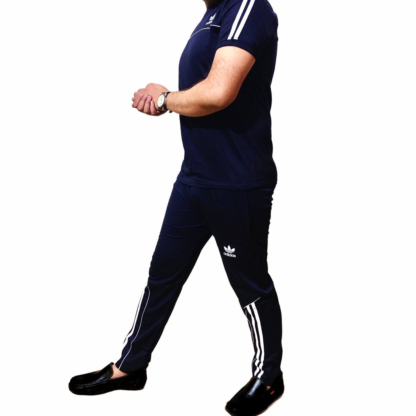 Adi Dark Blue Tracksuit - Terry Jersey (Summers)