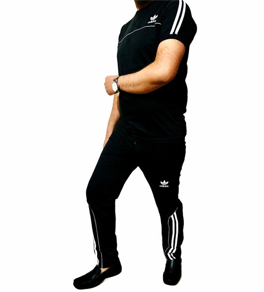 Adi Black Tracksuit - Terry Jersey (Summers)