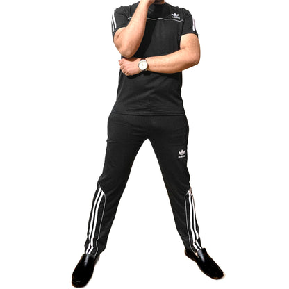 Adi Charcoal Tracksuit - Terry Jersey (Summers)