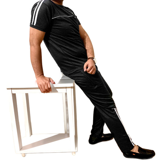 Adi Charcoal Tracksuit - Terry Jersey (Summers)