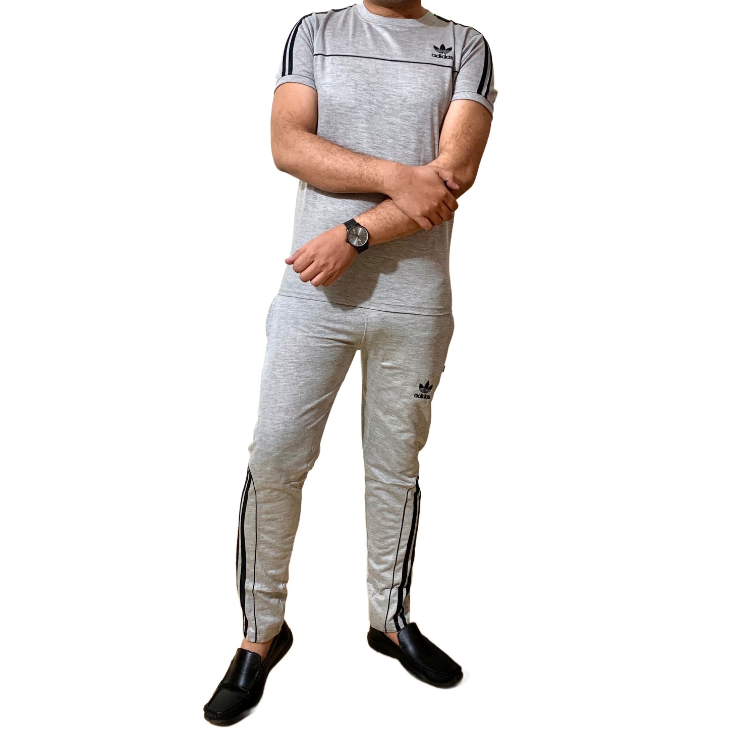 ADI Grey Tracksuit - Terry Jersey (Summers)